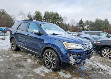 2017 Ford Explorer Platinum from USA, damaged, VIN 1FM5K8HTXHGC01657